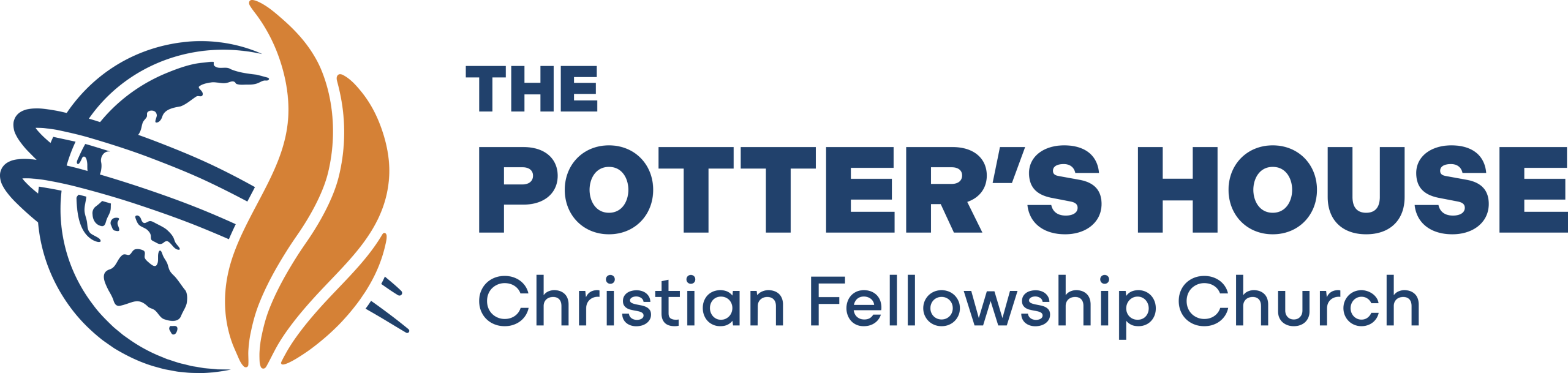 Main logo of the Potter's House Darwin